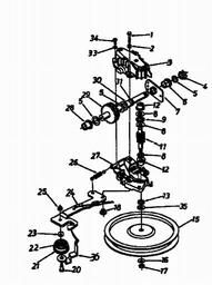 MTD E 478 spare parts