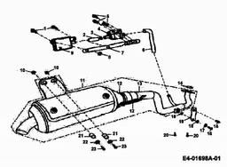 CUB CADET SP 100 spare parts