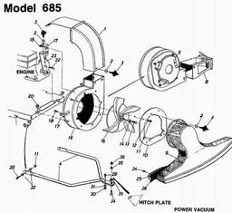 LAWNFLITE (1990) 210-430-611 TILLER  spare parts
