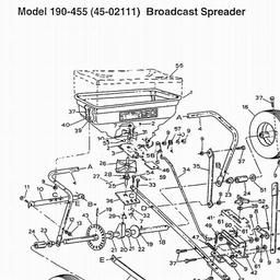 AGRIFAB (2001) 45-02111 / 190-455-000 spare parts