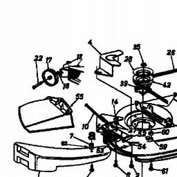 MTD CG 14 spare parts
