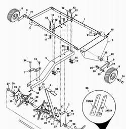 AGRIFAB PLUG AERATOR 45-0298 spare parts