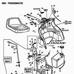 Yard-Man TE 4130 spare parts