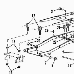 CUB CADET 1772 spare parts