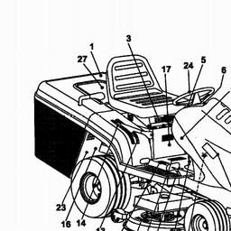 Wolf-Garten Trac OHV 6 spare parts