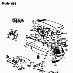 Yard-Man TF 6155 spare parts
