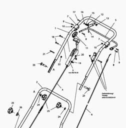 Wolf-Garten UV 4000 B spare parts