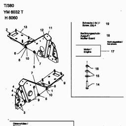 Yard-Man YM 6032 T spare parts
