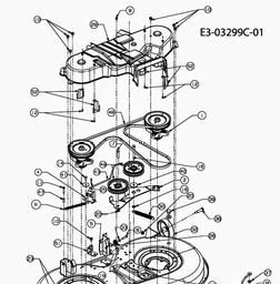 MTD LG 175 spare parts