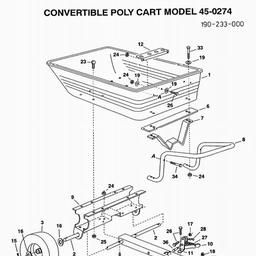 AGRIFAB (2001) 45-0274 / 190-233-000 spare parts