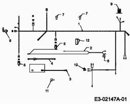 Yard-Man TE 4125 spare parts