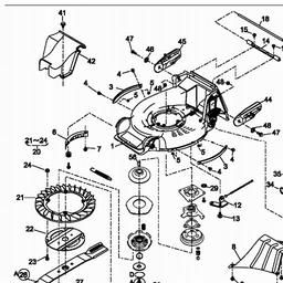 LawnFlite-Pro (2008) Shanks-448KJR spare parts