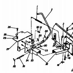 MTD 485 - 42"/107cm for 300, 400, 600 series to 1999 spare parts