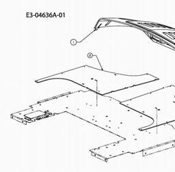 CUB CADET 4x2 UTV spare parts