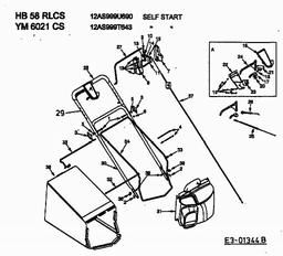 Yard-Man YM 6021 CS spare parts