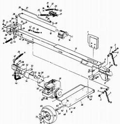LAWNFLITE (1993) 24-640A / 243-640A611 SHREDDER spare parts