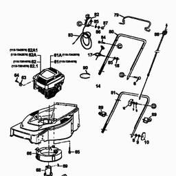 MTD GE 45 C spare parts
