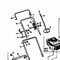 MTD NC 51 T spare parts