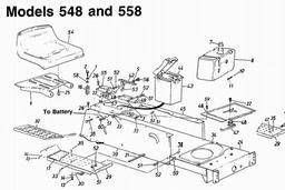 MTD (1988/1989) 139-558-611 spare parts