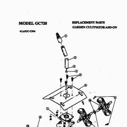 MTD 790 MAST spare parts