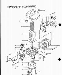 LAWNFLITE E-2560 spare parts