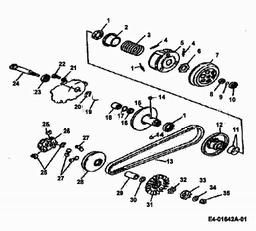 CUB CADET Miniquad 50 spare parts