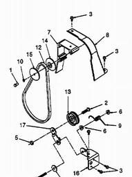 MTD 315 spare parts