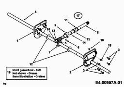 Yard-Man E 7 E 3 F spare parts