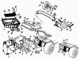 LAWNFLITE (1994/1995) 42-0197 / 190-507 spare parts