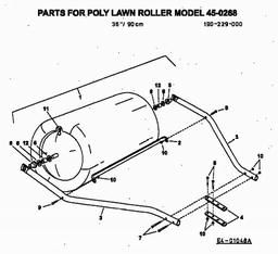 MTD 45-0268  (190-229-000) spare parts