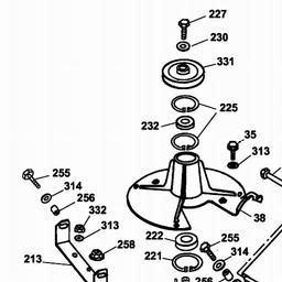 Wolf-Garten SV 4 spare parts