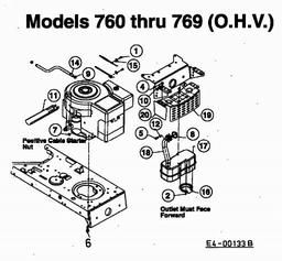 MTD RH 125 spare parts