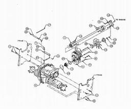 CUB CADET 2165 spare parts