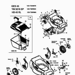 Yard-Man YM 5018 SP spare parts