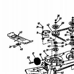MTD SUPER 1196 spare parts
