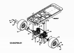 CUB CADET RZT-42 spare parts