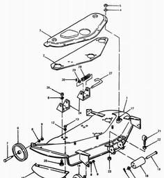 CUB CADET 1772 spare parts