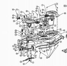CUB CADET All Rounder 1050 spare parts