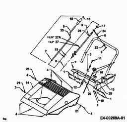 MTD E 150 spare parts