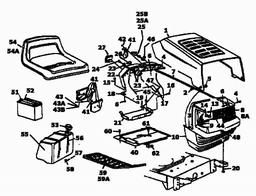 MTD E 125 spare parts