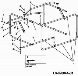 MTD PINTO spare parts