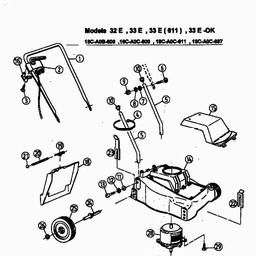 MTD 32 E spare parts