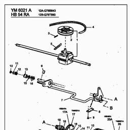 Yard-Man YM 6021 A spare parts