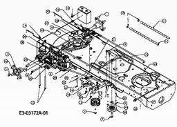 CUB CADET All Rounder 1050 spare parts