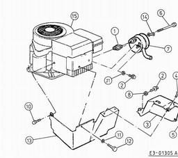 MOWMASTER (1999) RH115 / 13AB450C659 spare parts