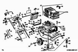 Golf B spare parts