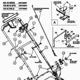 Yard-Man YM 6018 SPS spare parts