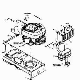MTD JE 135 H spare parts