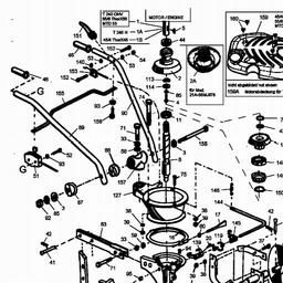 MTD MTD 55 spare parts
