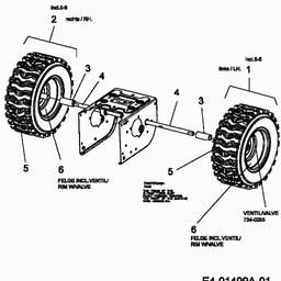 Yard-Man YM 71 M-W spare parts